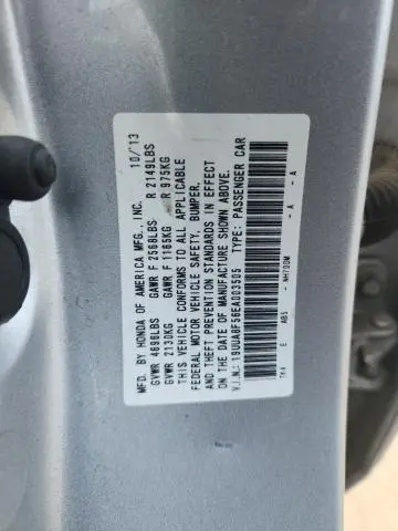 2014 ACURA TL TECH  