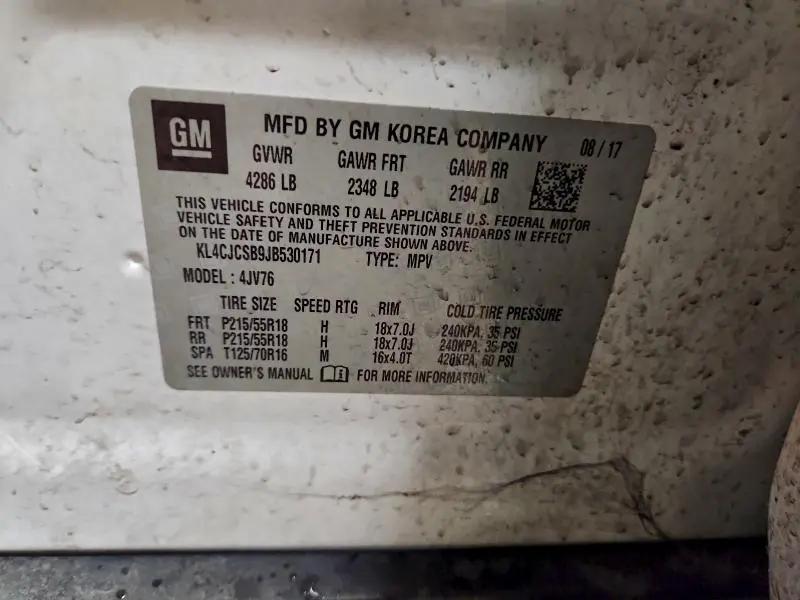 2018 BUICK ENCORE ESSENCE  