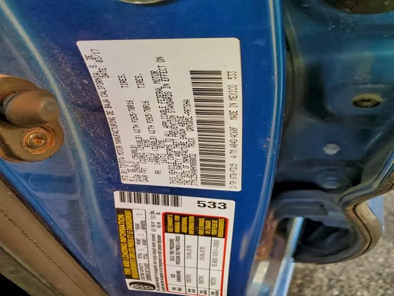 2017 TOYOTA TACOMA   