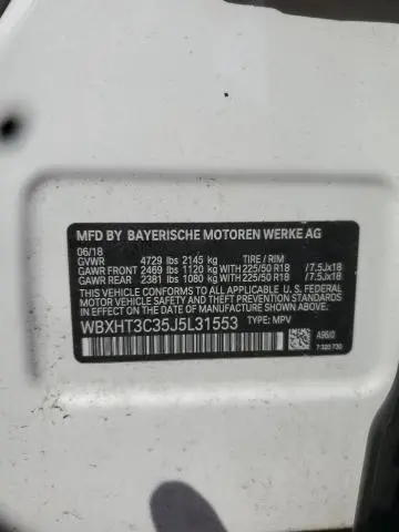 2018 BMW X1 XDRIVE28I  