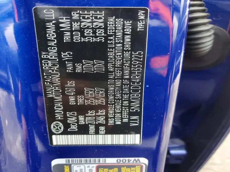 2024 HYUNDAI TUCSON SEL  