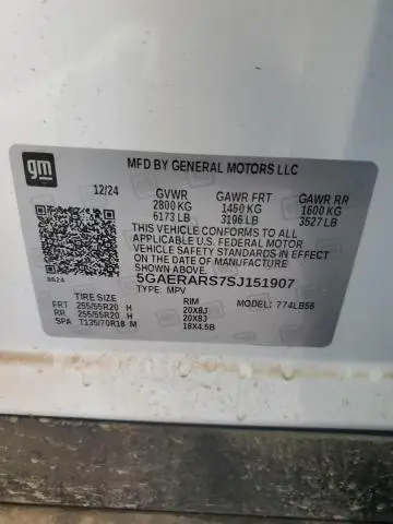 2025 BUICK ENCLAVE PREFERRED  