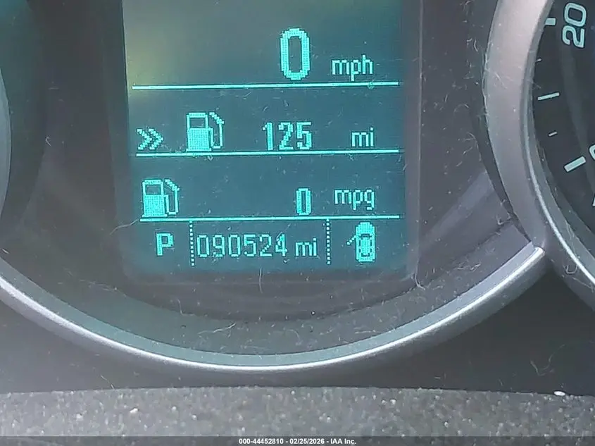 2016 CHEVROLET CRUZE LIMITED 1LT AUTO