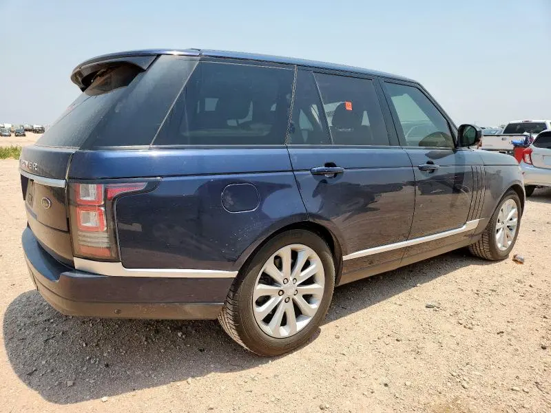 2017 LAND ROVER RANGE ROVER HSE  