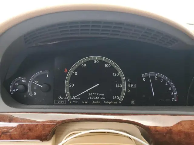 2012 MERCEDES-BENZ S 550 4MATIC  
