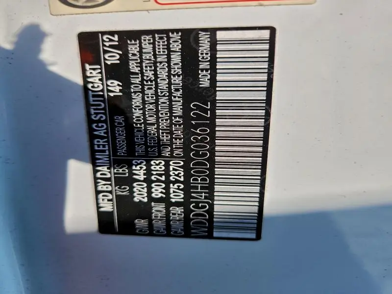 2013 MERCEDES-BENZ C 250  