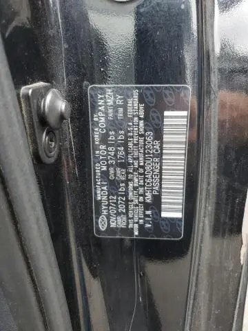 2013 HYUNDAI VELOSTER   