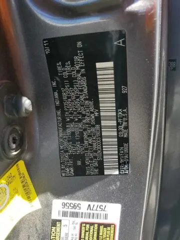2012 TOYOTA SIENNA   