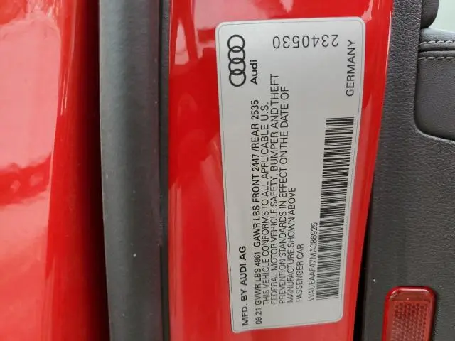 2021 AUDI A4 PREMIUM PLUS 45  