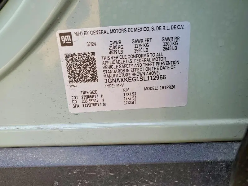 2025 CHEVROLET EQUINOX ACTIV  