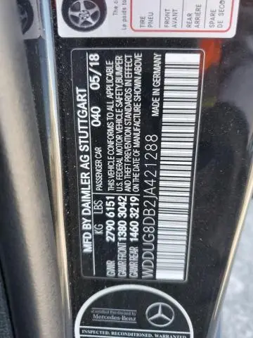 2018 MERCEDES-BENZ S 560  