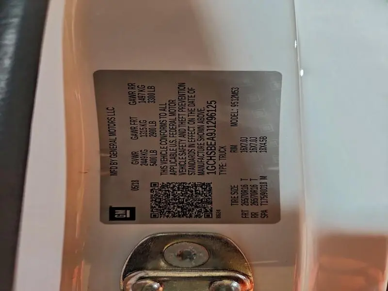 2018 CHEVROLET COLORADO   