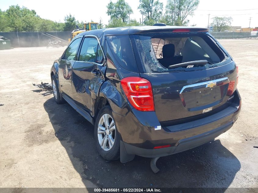 2016 CHEVROLET EQUINOX LS