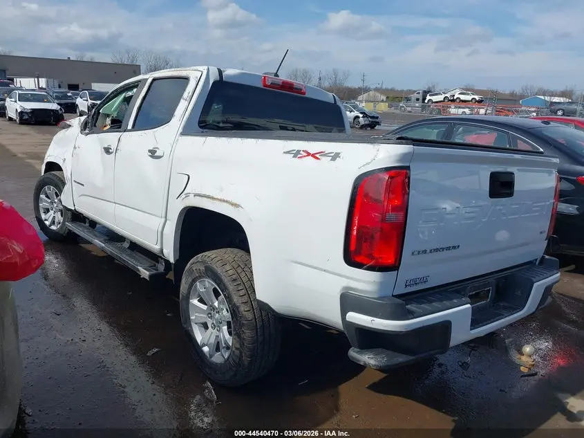 2021 CHEVROLET COLORADO 4WD  SHORT BOX LT