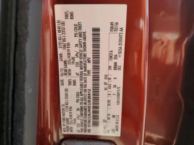 2014 FORD ESCAPE TITANIUM  