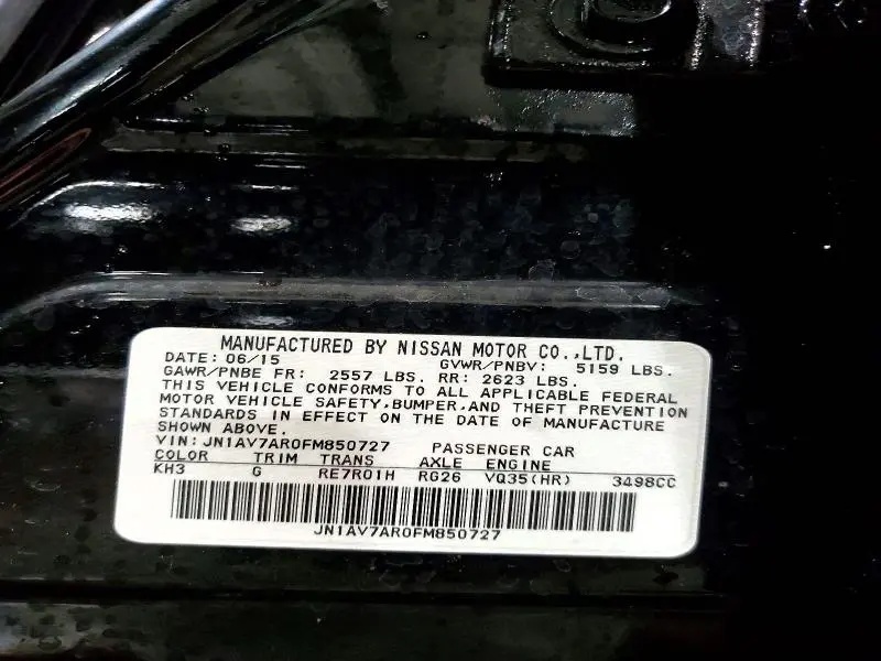 2015 INFINITI Q50 HYBRID PREMIUM  