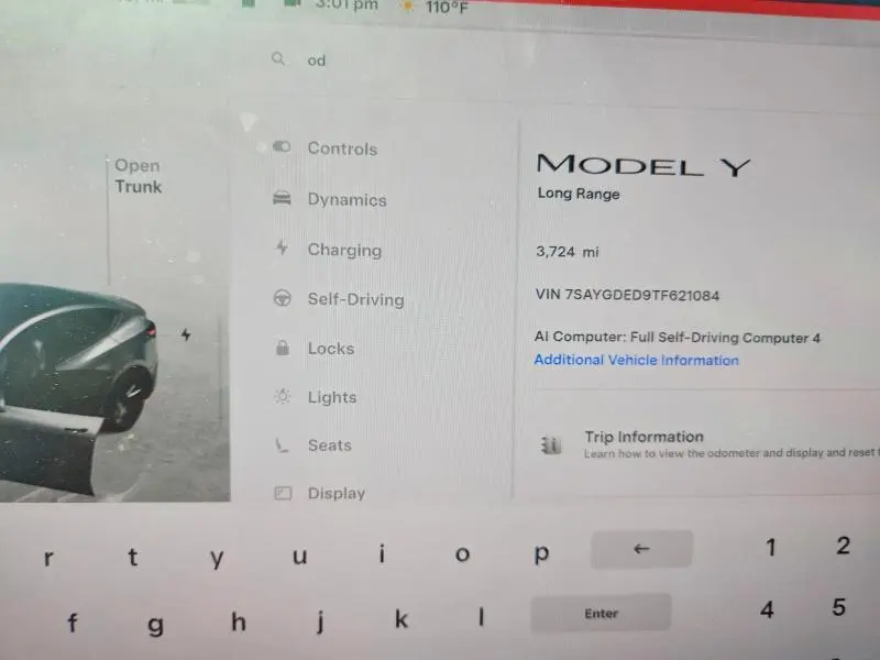2026 TESLA MODEL Y   