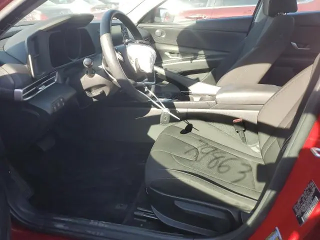 2023 HYUNDAI ELANTRA BLUE  