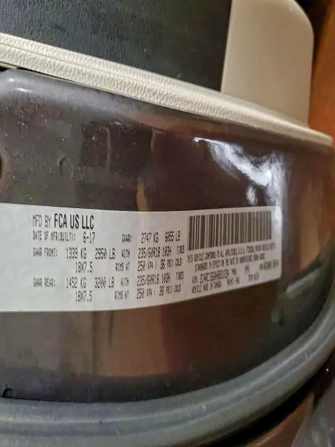 2017 CHRYSLER PACIFICA TOURING L  