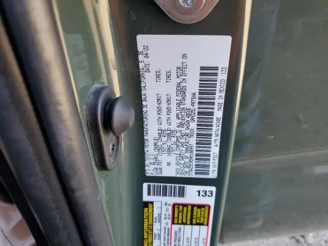 2022 TOYOTA TACOMA DOUBLE CAB  