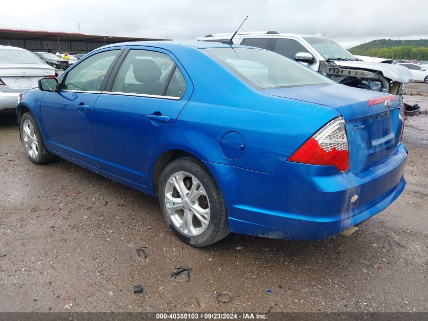 2012 FORD FUSION SE