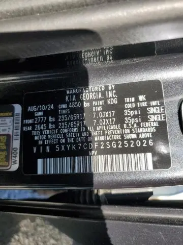 2025 KIA SPORTAGE X-PRO  