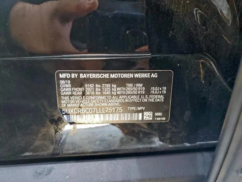 2020 BMW X5 XDRIVE40I  