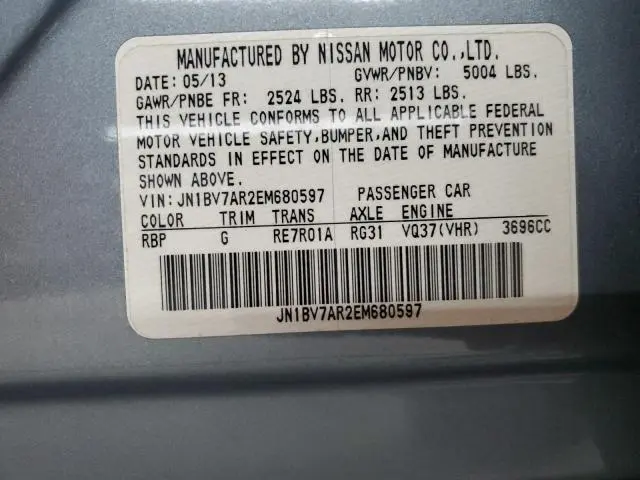 2014 INFINITI Q50 BASE  