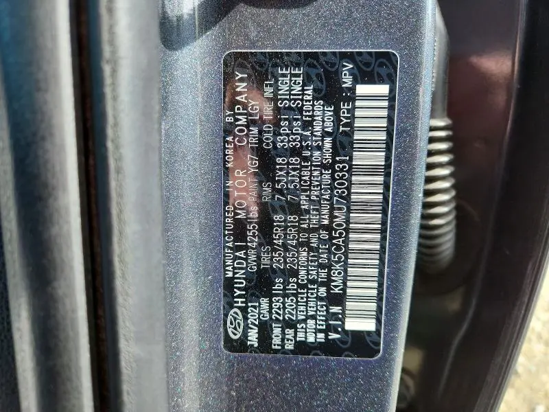 2021 HYUNDAI KONA ULTIMATE  