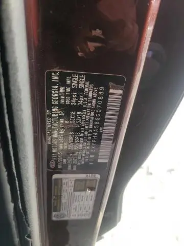 2016 KIA SORENTO EX  