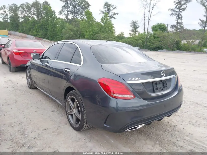 2015 MERCEDES-BENZ C 400 4MATIC