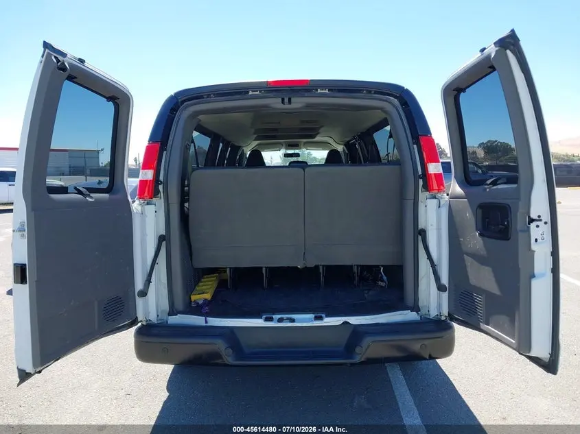 2020 CHEVROLET EXPRESS PASSENGER RWD 3500 EXTENDED WHEELBASE LS