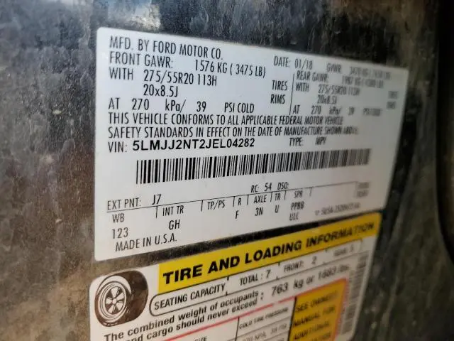 2018 LINCOLN NAVIGATOR PREMIERE  