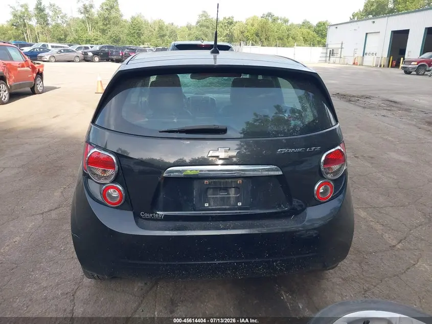 2013 CHEVROLET SONIC LTZ AUTO