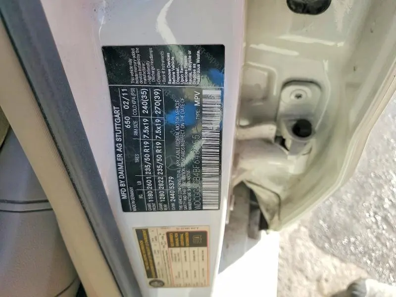 2011 MERCEDES-BENZ GLK 350  