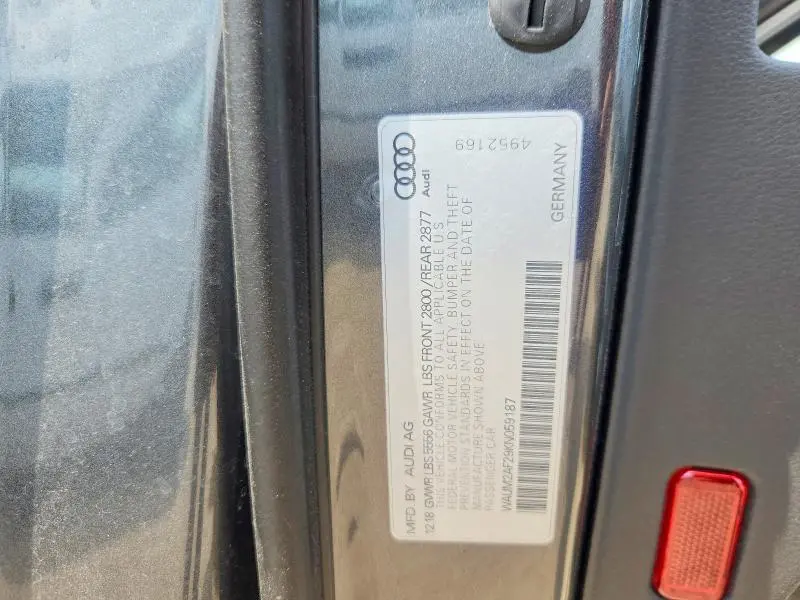 2019 AUDI A6 PRESTIGE  