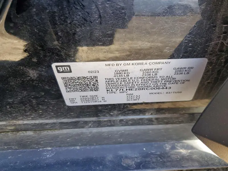 2024 CHEVROLET TRAX 1LT  