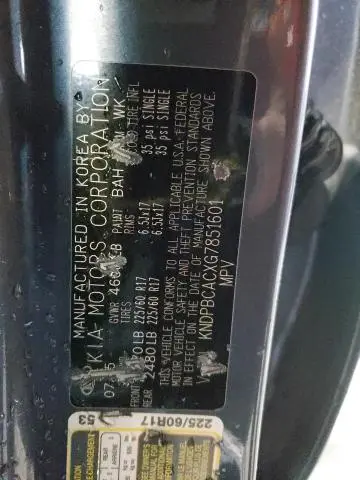 2016 KIA SPORTAGE LX  