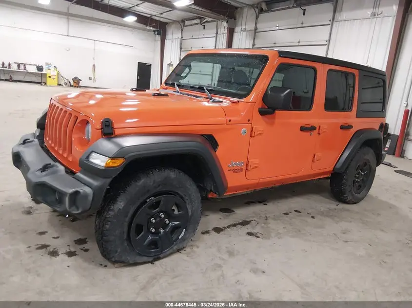 2018 JEEP WRANGLER UNLIMITED SPORT 4X4