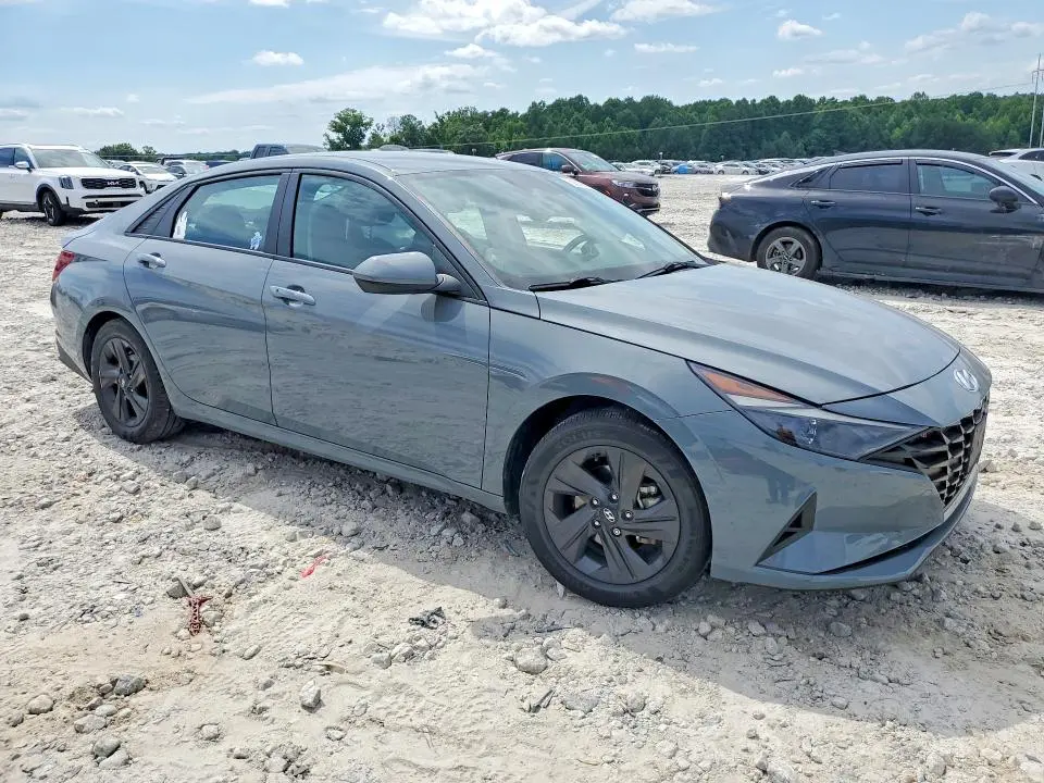2021 HYUNDAI ELANTRA BLUE  