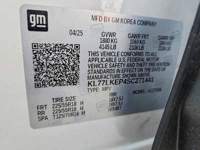 2025 CHEVROLET TRAX ACTIV  