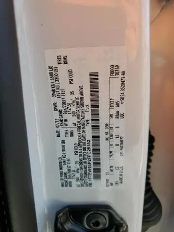 2015 FORD F150 SUPERCREW  