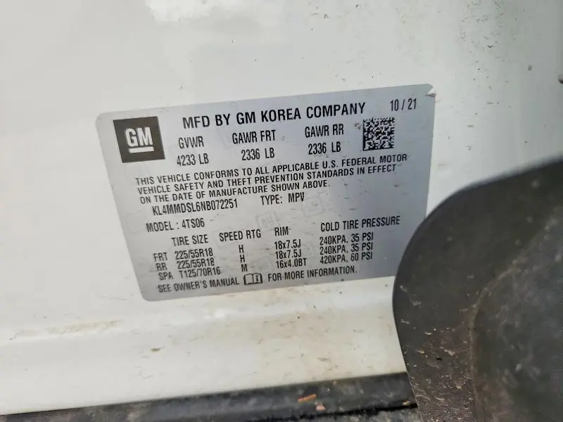 2022 BUICK ENCORE GX SELECT  