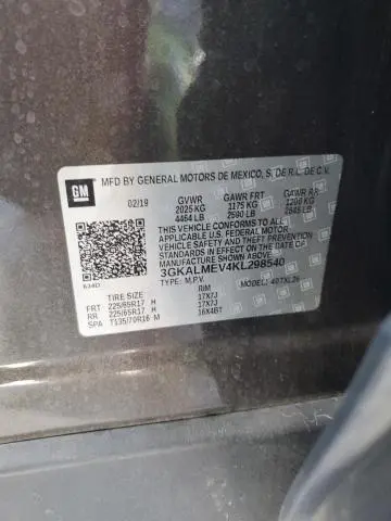 2019 GMC TERRAIN SLE  