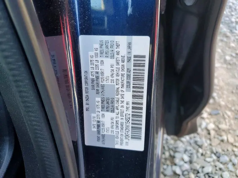 2019 MAZDA CX-5 TOURING  