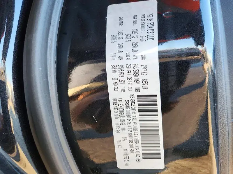 2020 CHRYSLER PACIFICA LIMITED  