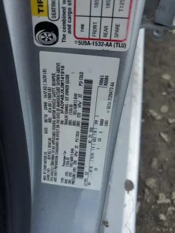 2018 FORD FIESTA SE  