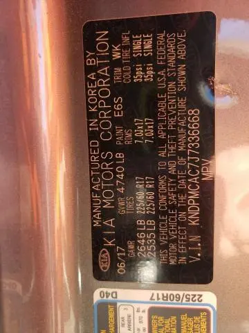 2018 KIA SPORTAGE LX  