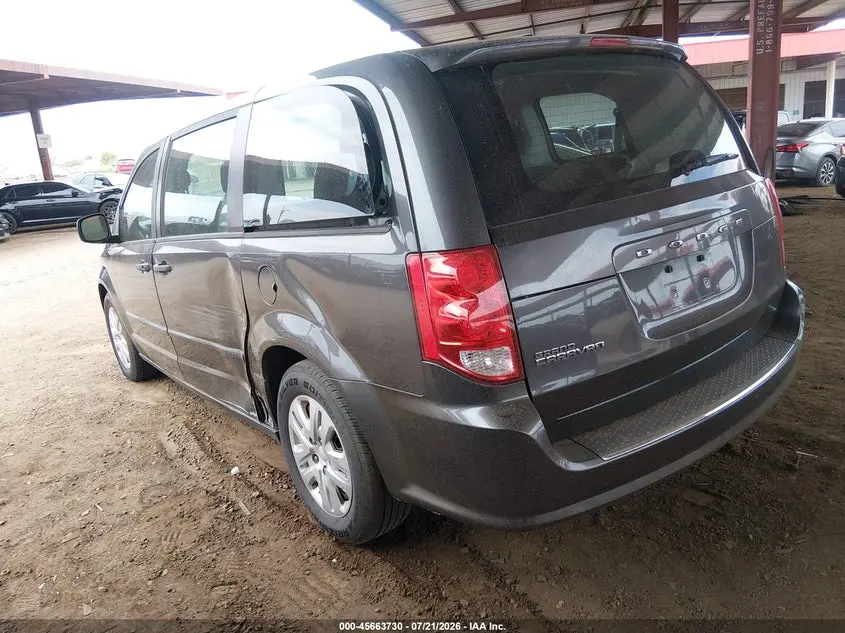 2016 DODGE GRAND CARAVAN AMERICAN VALUE PKG