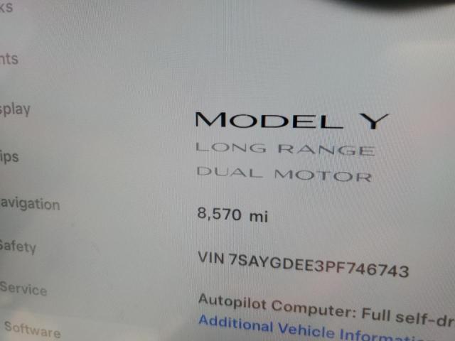 2023 TESLA MODEL Y 